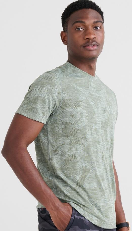 All Day Aerator Tee - Mens - Tar Green Camo 3