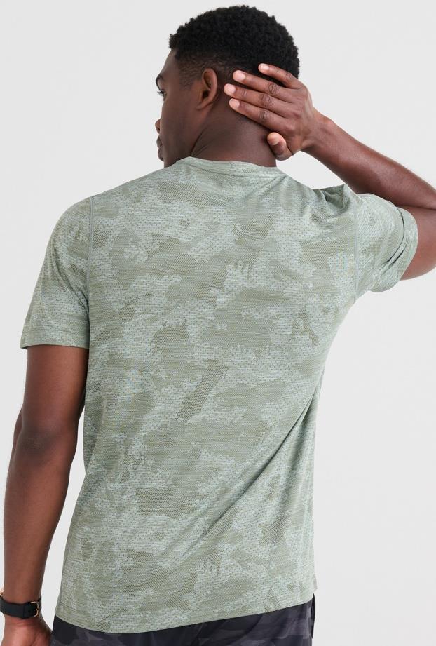 All Day Aerator Tee - Mens - Tar Green Camo 4
