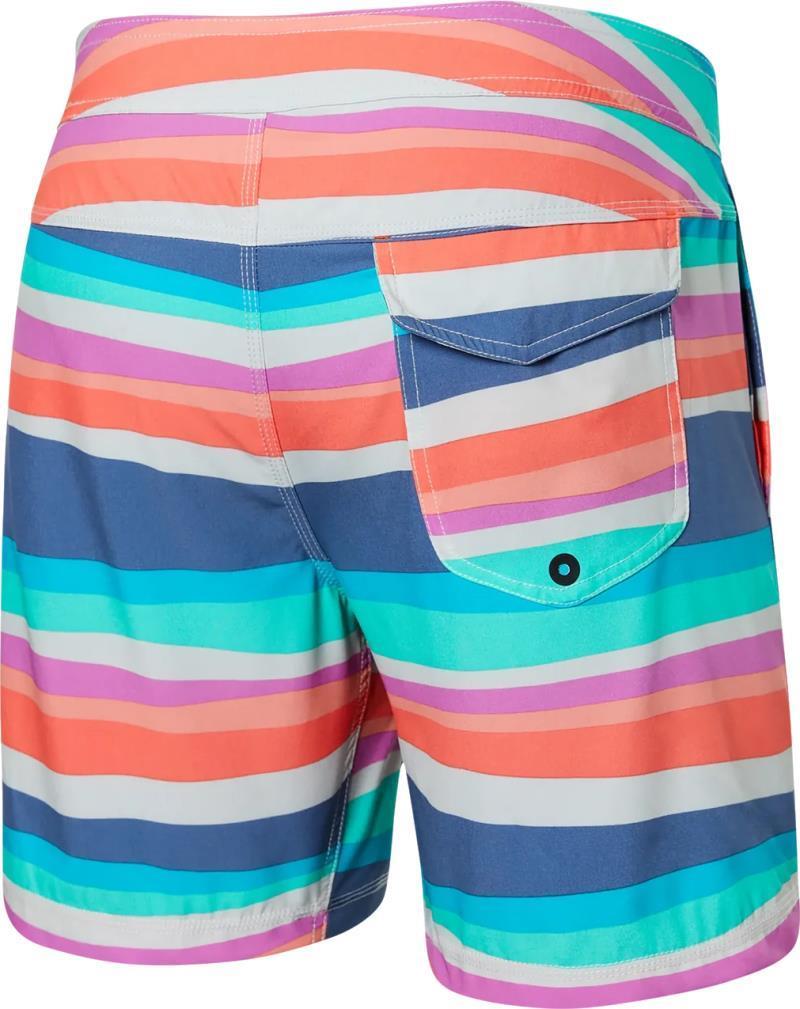 Betawave 2n1 Boardie, 17" Outseam - Mens - Cutback Stripe-Multi 2