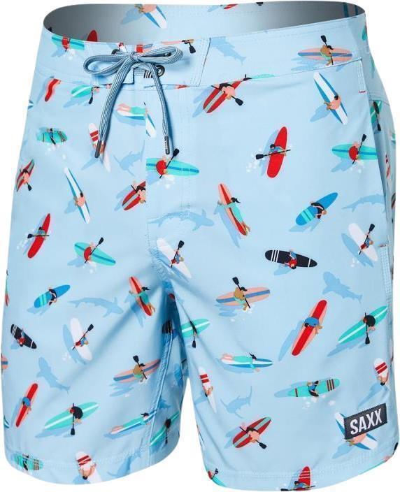 Betawave 2n1 Boardie, 17" Outseam - Mens - Paddlers-Blue 1