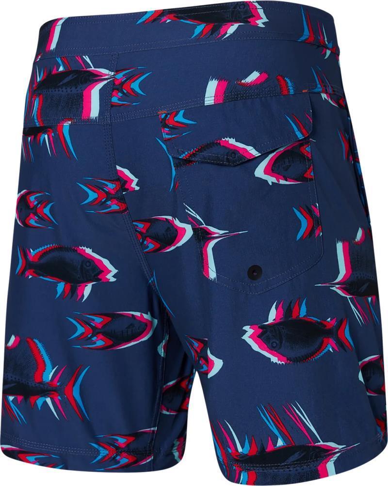 Betawave 2n1 Boardie, 17" Outseam - Mens - Scaled Up-Deep Cobalt 2