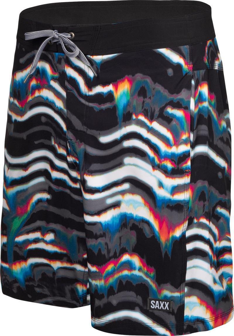 Betawave 2n1 Boardie, 19" Outseam - Mens - Black Wave Streak 1