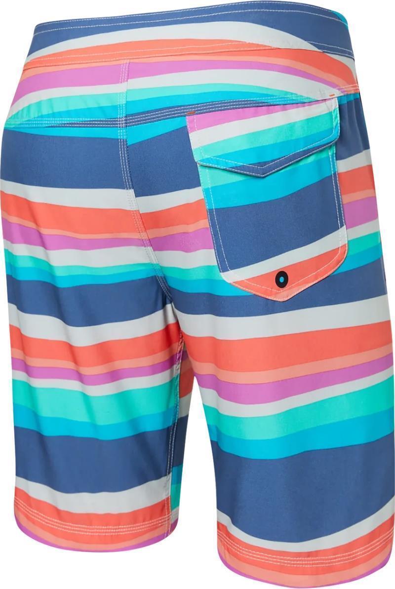 Betawave 2n1 Boardie, 19" Outseam - Mens - Cutback Stripe-Multi 2