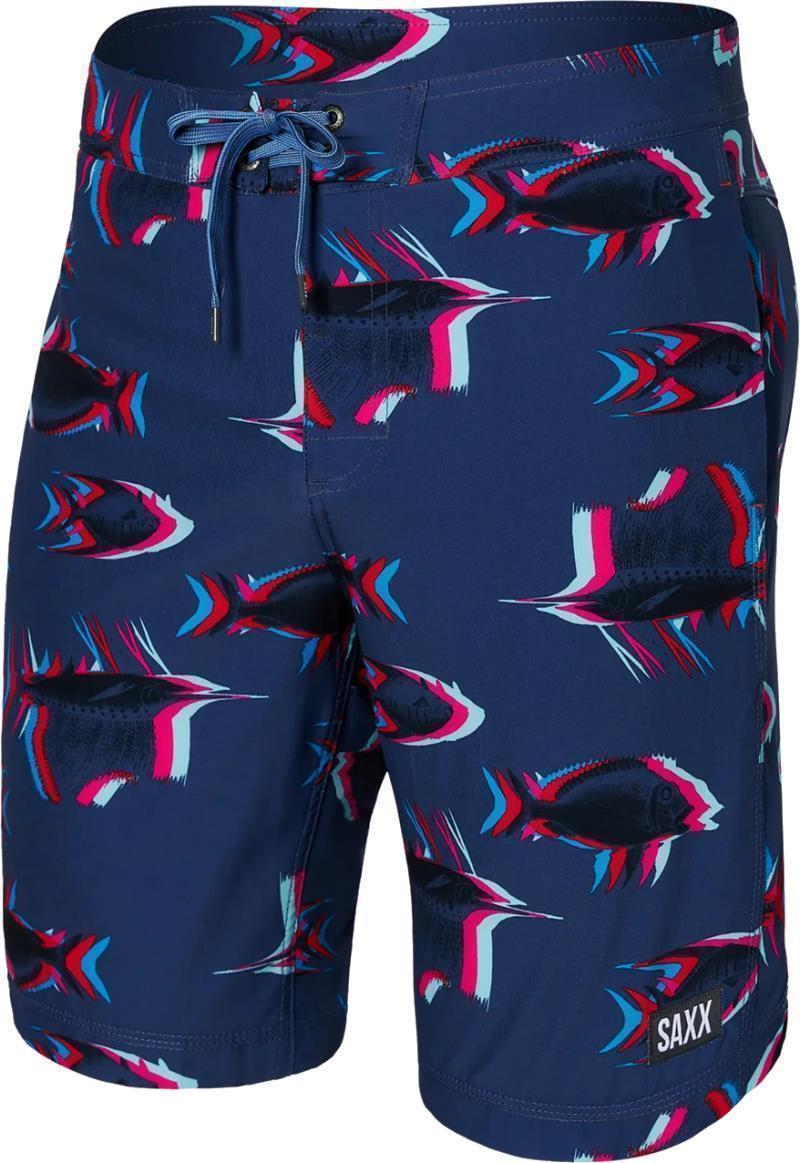 Betawave 2n1 Boardie, 19" Outseam - Mens - Scaled Up-Deep Cobalt 1