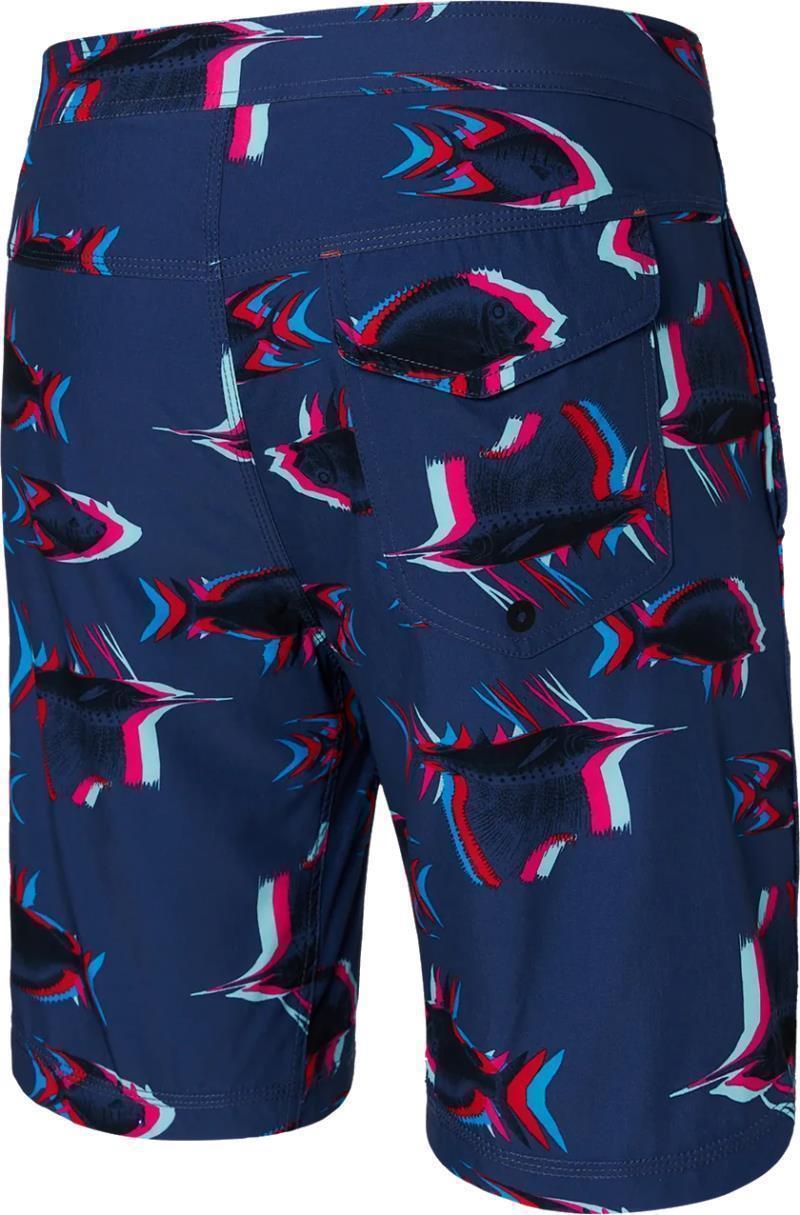 Betawave 2n1 Boardie, 19" Outseam - Mens - Scaled Up-Deep Cobalt 2