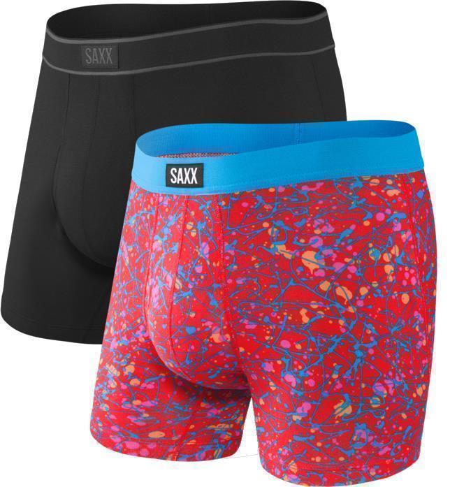 Daytripper Boxer Brief Fly, 5" Inseam - Mens - 2 Pack - Black / Artschool Dropout 1