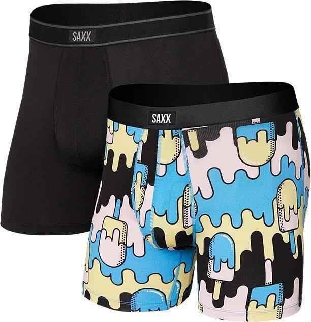 Daytripper Boxer Brief Fly, 5" Inseam - Mens - 2 Pack - Melt / Black 1