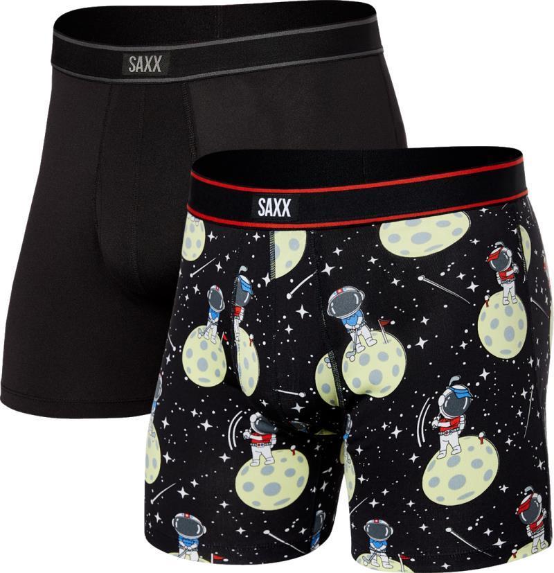 Daytripper Boxer Brief Fly, 5" Inseam - Mens - 2 Pack - black hole putt / black 1