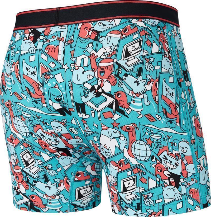 Daytripper Boxer Brief Fly, 5" Inseam - Mens - holiday office party-multi 1