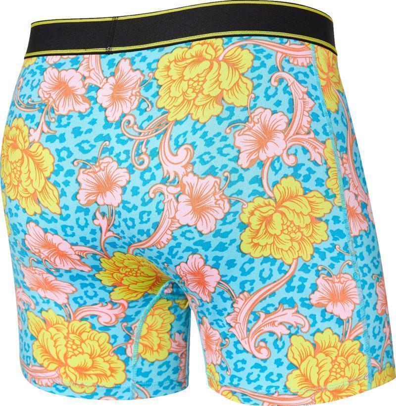 Daytripper Boxer Brief Fly, 5" Inseam - Mens - hyper damask-blue 1