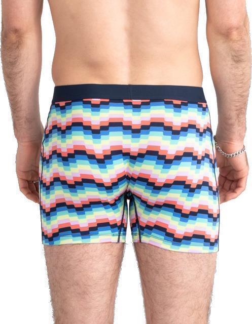 Daytripper Boxer Brief Fly, 5" Inseam - Mens - led stripe-multi 1