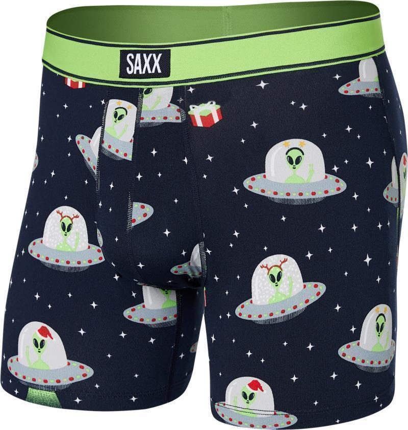 Daytripper Boxer Brief Fly, 5" Inseam - Mens - peace on earth-maritime 1