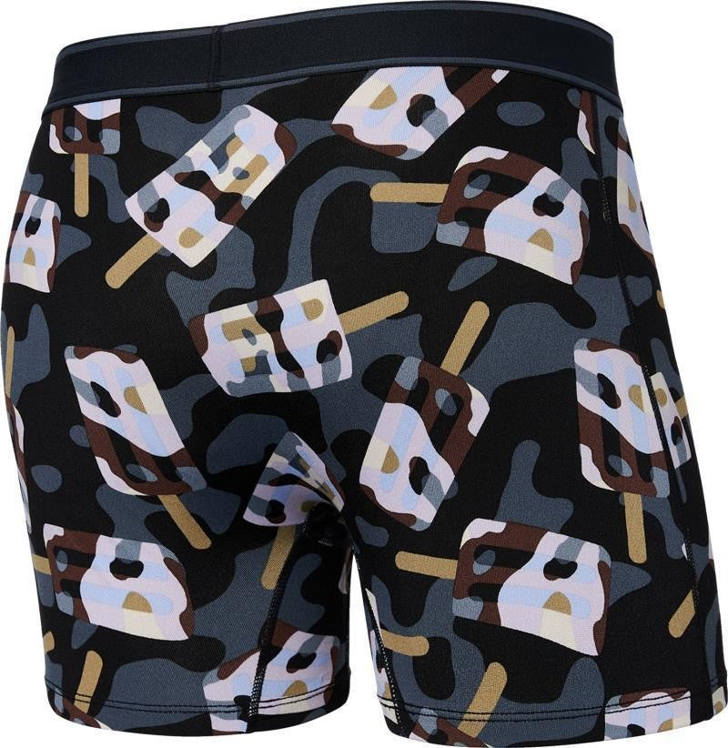 Daytripper Comfort Stretch Boxer Brief Fly, 5" Inseam - Mens - camo coolers-black 1