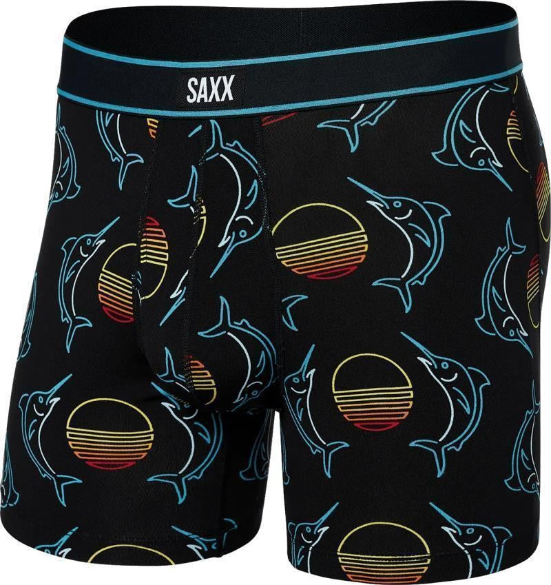 Daytripper Comfort Stretch Boxer Brief Fly, 5" Inseam - Mens - sunset crest-black 1