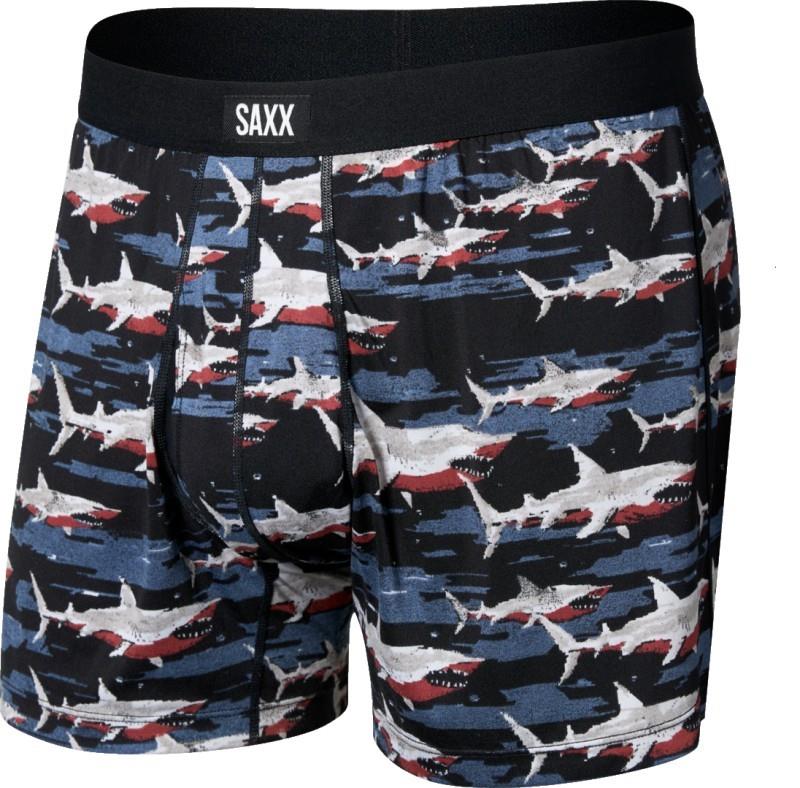 Daytripper Comfort Stretch Boxer Briefs w/ Fly, 5" Inseam - Mens - big byte-black 1
