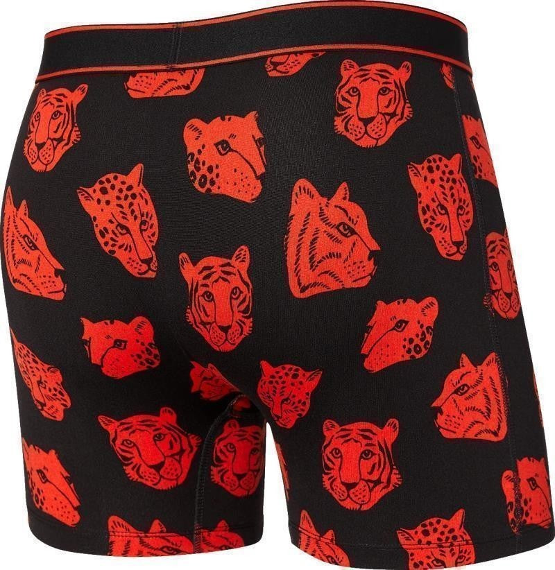 Daytripper Comfort Stretch Boxer Briefs w/ Fly, 5" Inseam - Mens - black beast mode 1