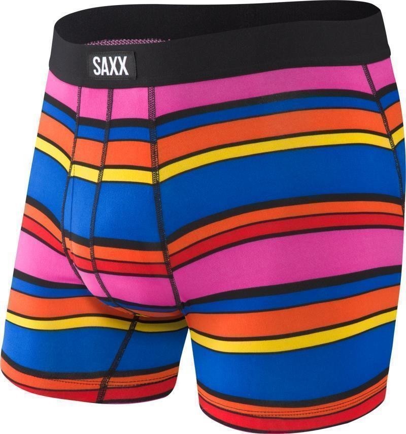 Daytripper Comfort Stretch Boxer Briefs w/ Fly, 5" Inseam - Mens - blue sportcore stripe 1