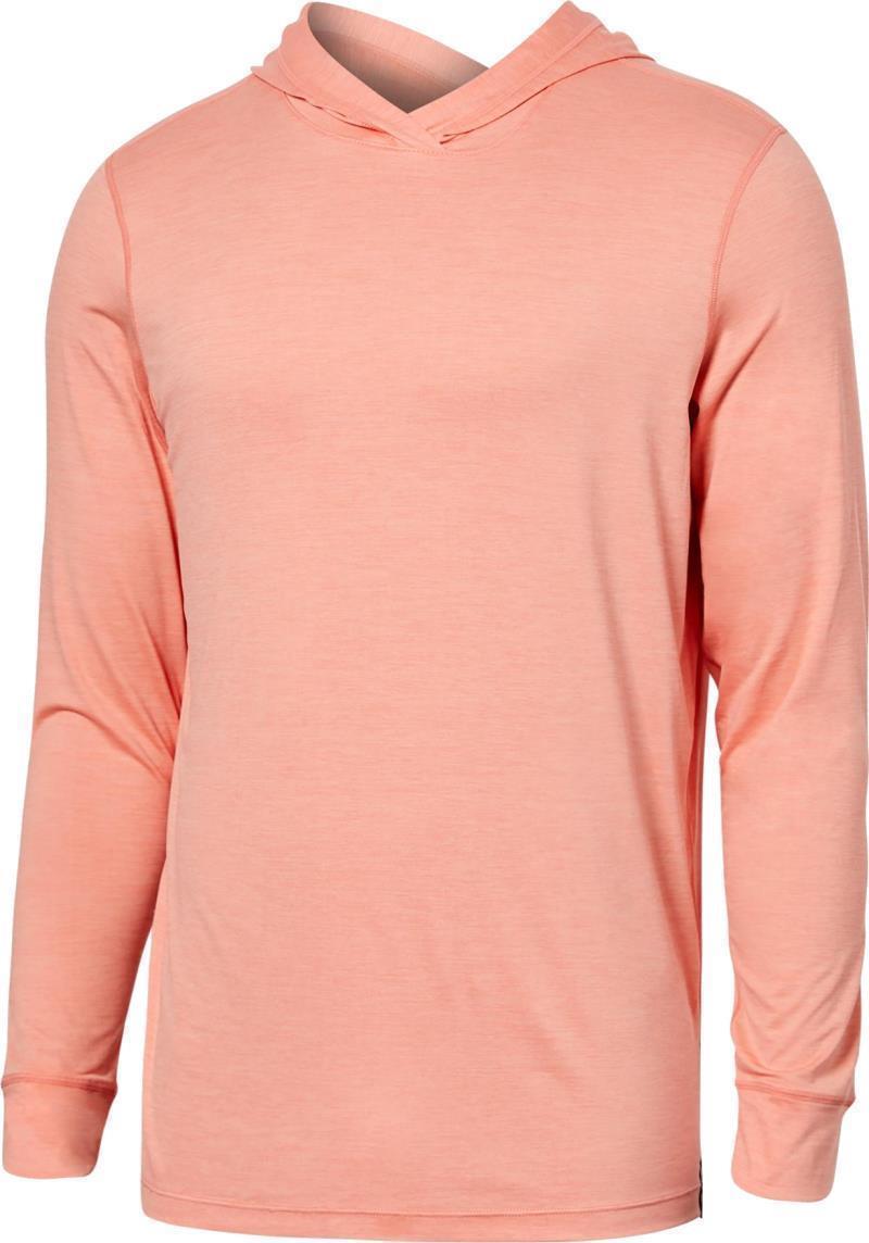 DropTemp All Day Cooling Hoodie - Mens - Burnt Coral Heather 1