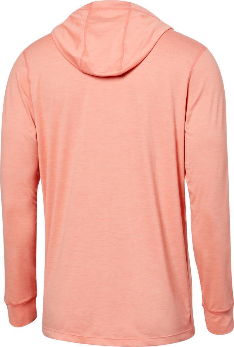 DropTemp All Day Cooling Hoodie - Mens - Burnt Coral Heather 2