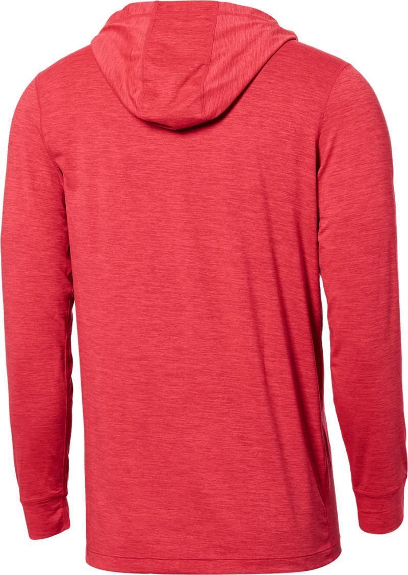 DropTemp All Day Cooling Hoodie - Mens - Dark Rose Heather 2