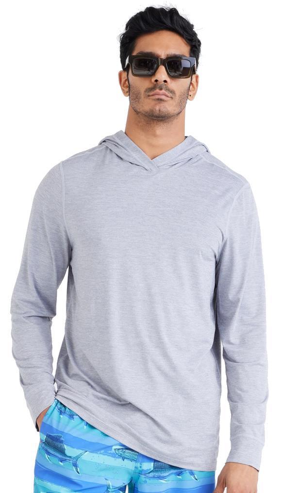 DropTemp All Day Cooling Hoodie - Mens - Tradewinds Heather 1