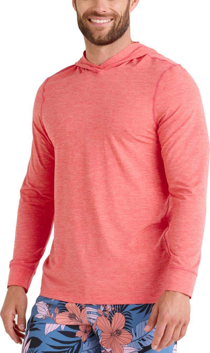 DropTemp All Day Cooling Hoodie - Mens - coral red heather 1
