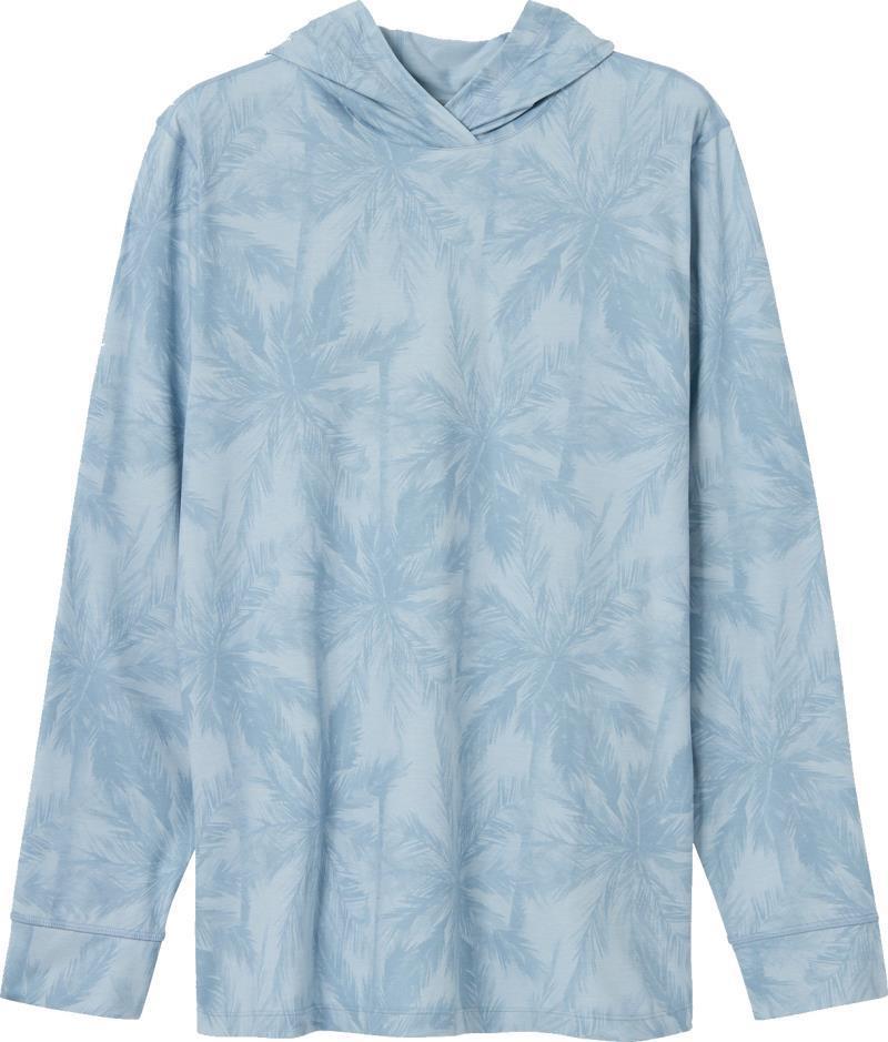 DropTemp All Day Cooling Hoodie - Mens - vacation vibes-blue 1