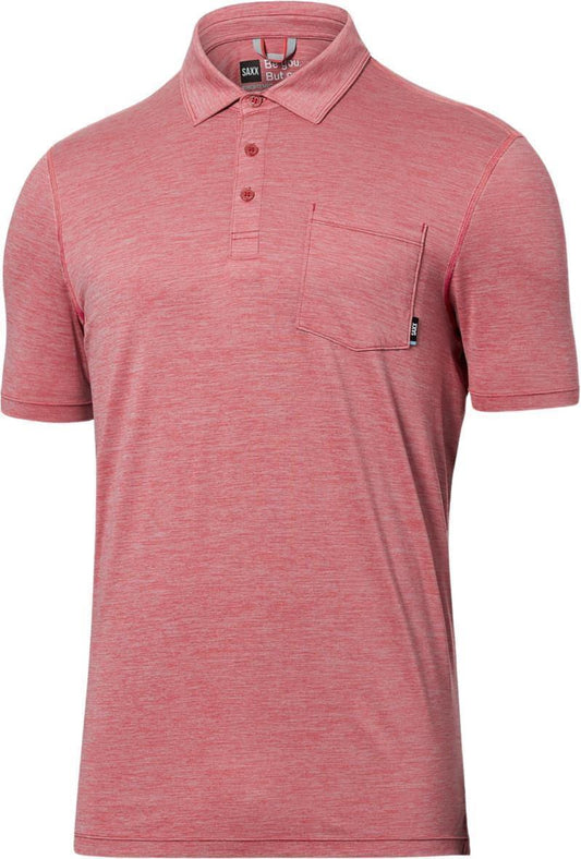 DropTemp All Day Cooling Polo - Mens - Gumball Heather 1