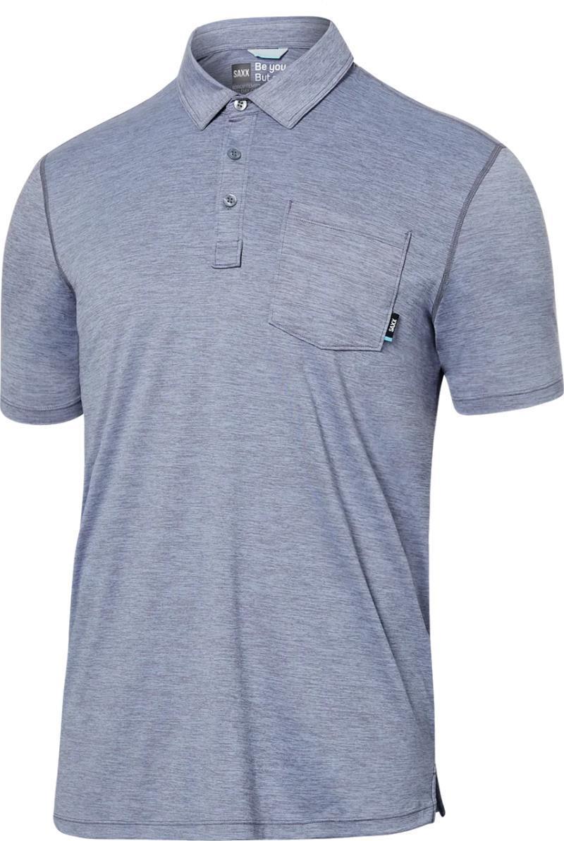DropTemp All Day Cooling Polo - Mens - Shark Heather 1