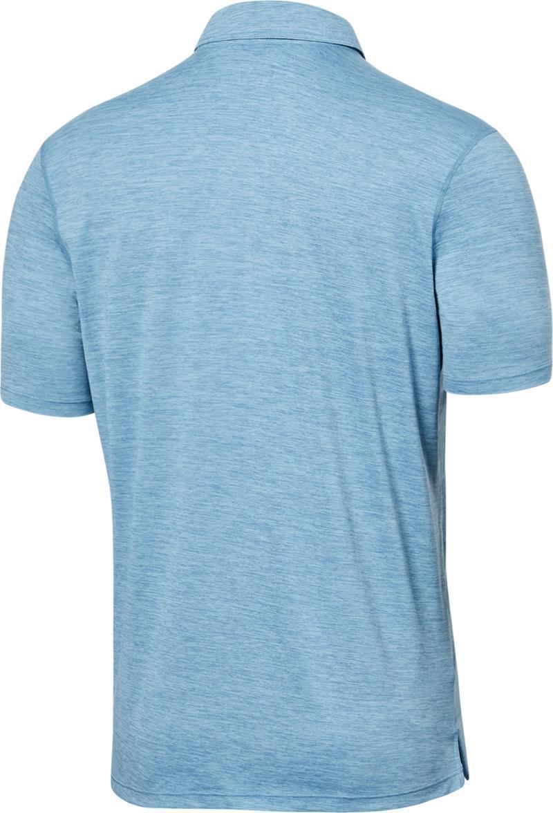 DropTemp All Day Cooling Polo - Mens - Washed Blue Heather 2