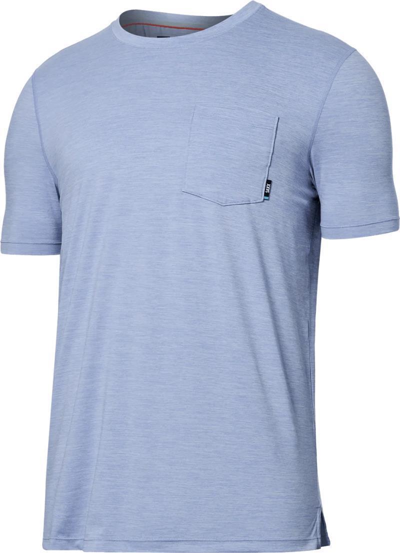 DropTemp All Day Cooling SS Pocket Tee - Mens - Lavender Heather 1