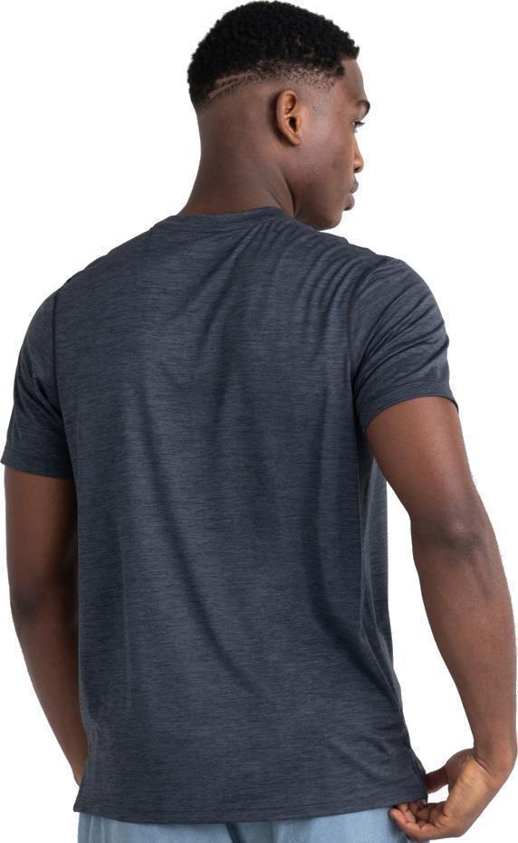 DropTemp All Day Cooling SS Pocket Tee - Mens - Turbulence Heather 4