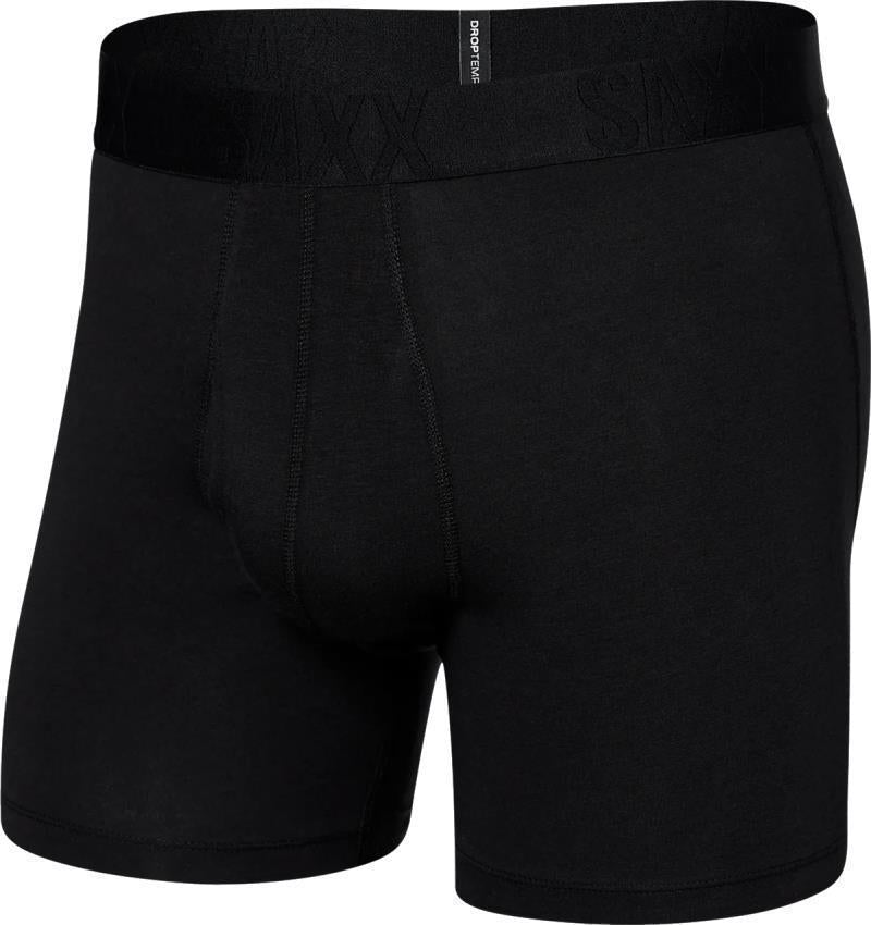 DropTemp Cooling Cotton Boxer Brief Fly, 5" Inseam - Mens - Black 1