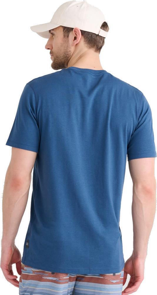 DropTemp Cooling Cotton Tee - Mens - Dark Denim 4