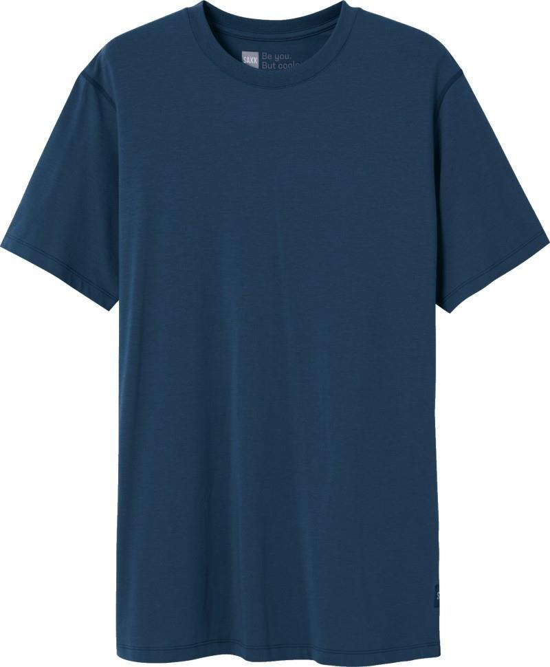 DropTemp Cooling Cotton Tee - Mens - dark denim 1