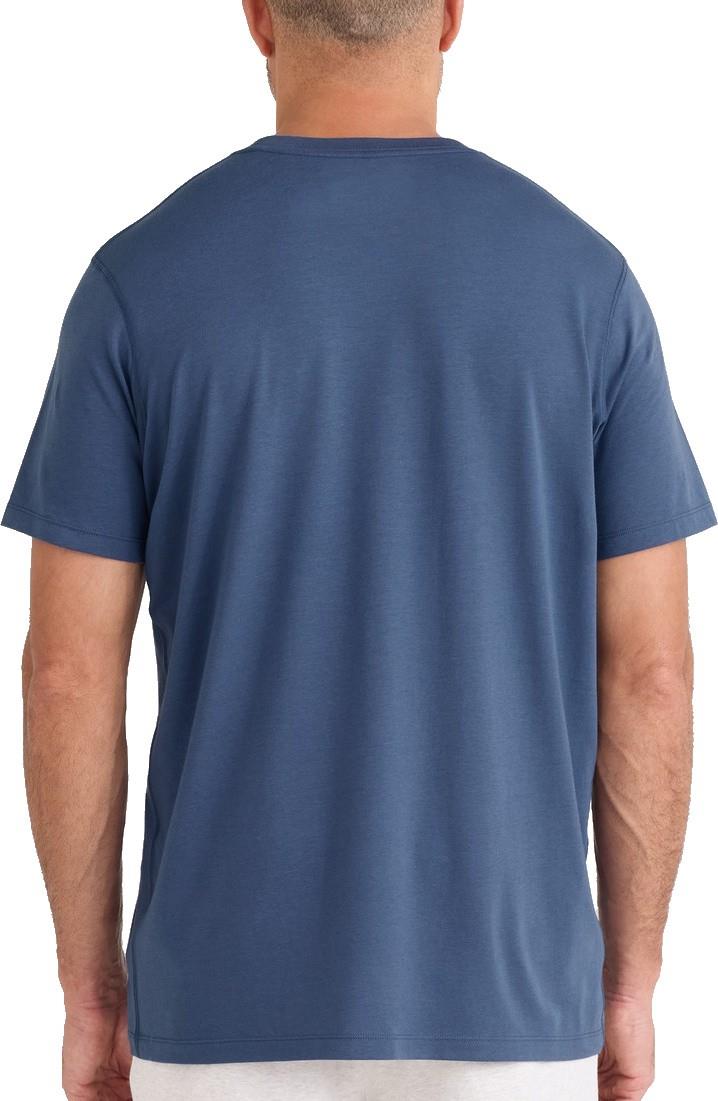 DropTemp Cooling Cotton Tee - Mens - washed indigo 1