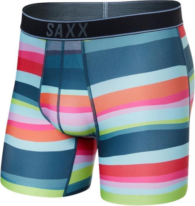 DropTemp Cooling Hydro Liner, 5" Inseam - Mens - Cutback Stripe-Bright Multi 2