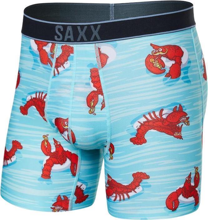 DropTemp Cooling Hydro Liner, 5" Inseam - Mens - Lobster Lounger-Aqua 1