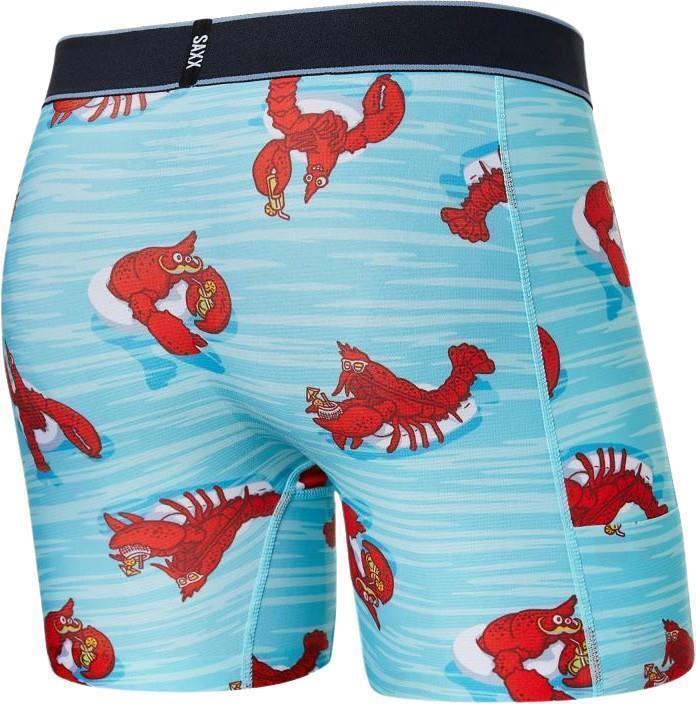 DropTemp Cooling Hydro Liner, 5" Inseam - Mens - Lobster Lounger-Aqua 2