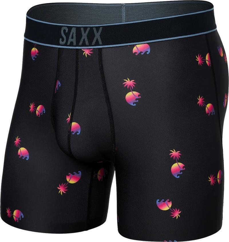 DropTemp Cooling Hydro Liner, 5" Inseam - Mens - Sunset Waves-Black 1