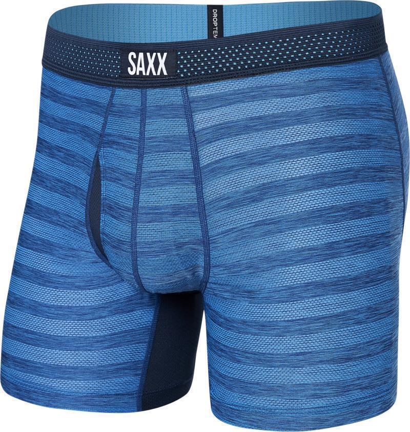 DropTemp Cooling Mesh Boxer Brief Fly, 5" Inseam - Mens - Granada Sky Heather 1
