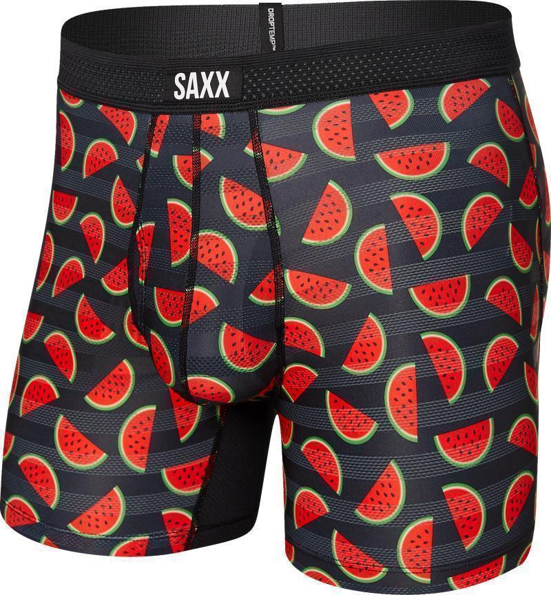 DropTemp Cooling Mesh Boxer Brief Fly, 5" Inseam - Mens - Summer Fave-Black 1