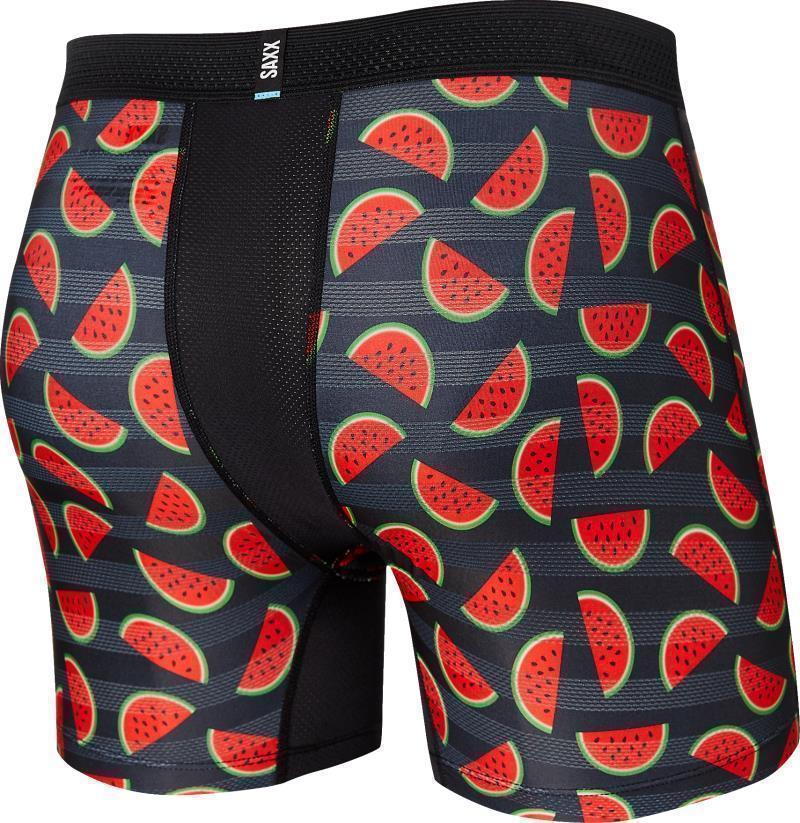 DropTemp Cooling Mesh Boxer Brief Fly, 5" Inseam - Mens - Summer Fave-Black 2