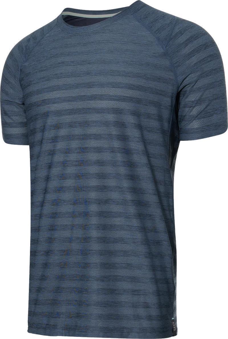 DropTemp Cooling Mesh Crew - Mens - Dark Denim Heather 1