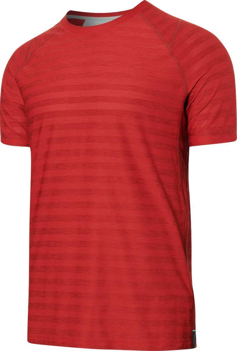 DropTemp Cooling Mesh Crew - Mens - Red Heather 1