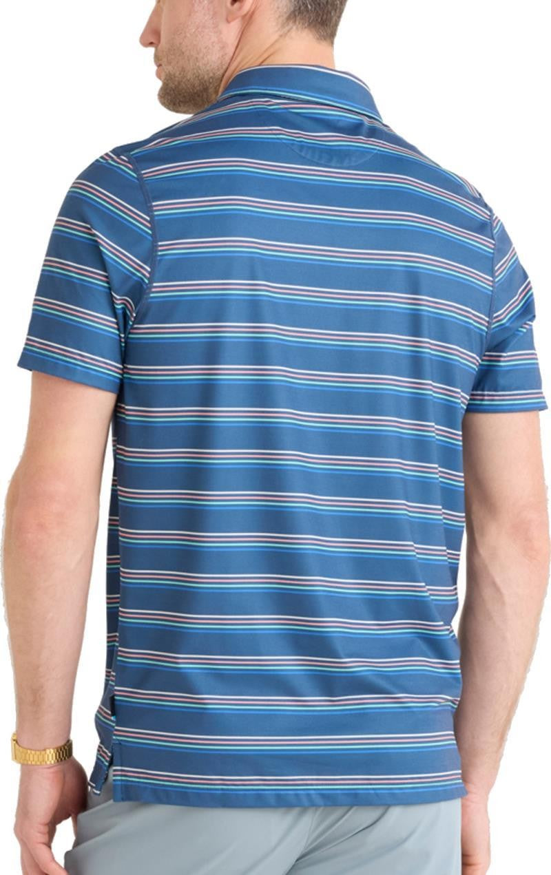 Droptemp All Day Cooling Polo - Mens - mini rugby-dark denim 1
