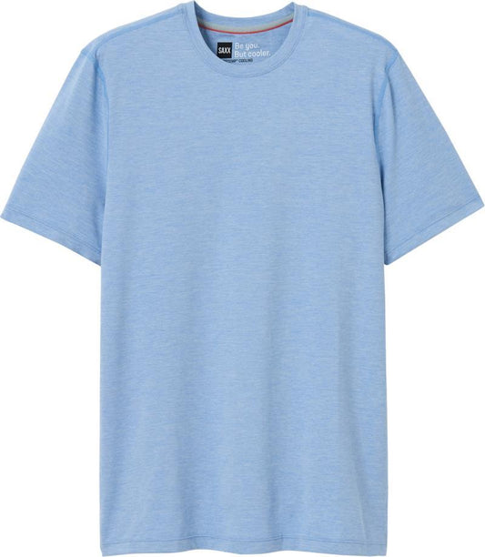 Droptemp All Day Cooling SS Tee - Mens - bel air blue heather 1
