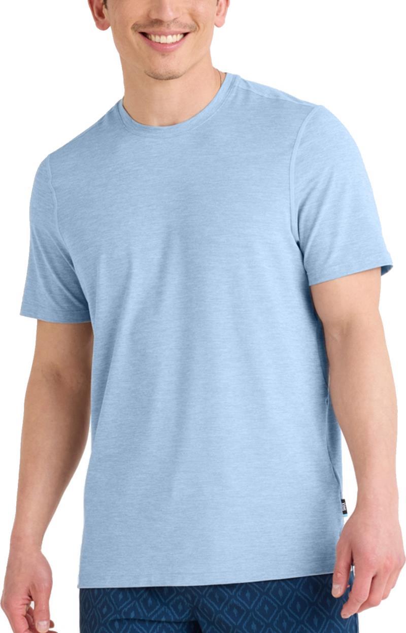 Droptemp All Day Cooling SS Tee - Mens - bel air blue heather 1