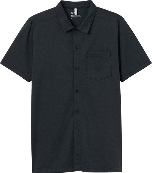 Droptemp Dry Resort Polo - Mens - black heather 1