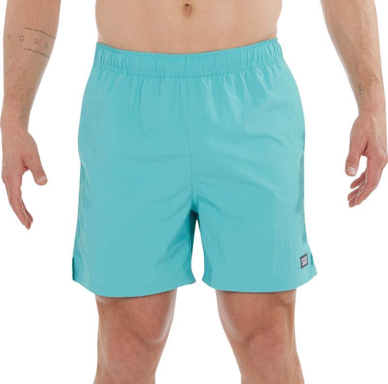 Go Coastal 2n1 Volley Shorts, 5" Inseam - Mens - turquoise 1